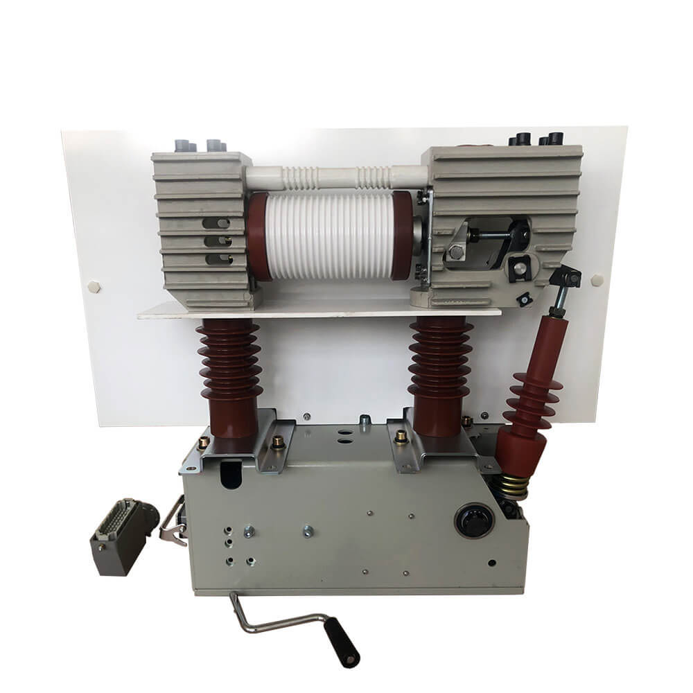 24KV Mekanisme Penyimpanan Tenaga Sederhana Spring Indoor Penebat Pemutus Litar Vakum Bertetulang Dengan Partition Bertebat