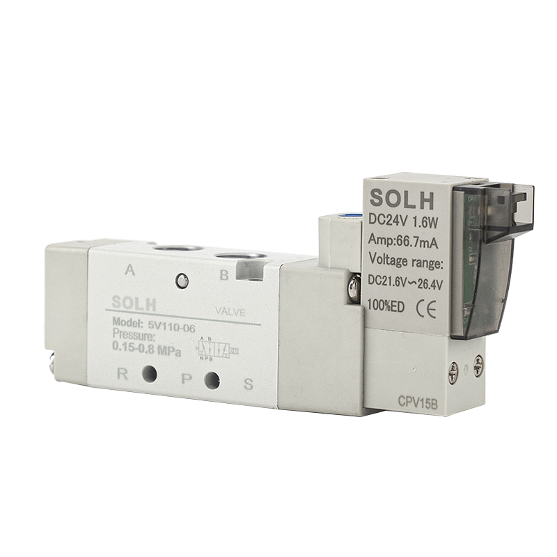 Injap Solenoid Siri 5V | 5/2 & 5/3 Cara