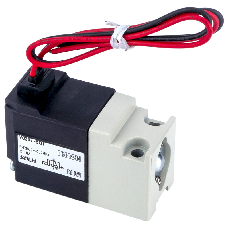 VO307 3 Port Solenoid Valve /Jenis Poppet Terus